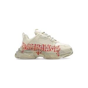 Balenciaga Triples sneakers , Beige , Heren , Maat: 39 EU