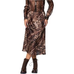 Kocca, Dames, Rokken, Bruin, Maat: M