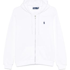 Polo Ralph Lauren, Dames, Sweatshirts & Hoodies, Wit, Maat: L Katoen,