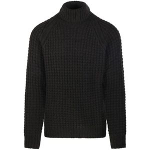 Roberto Collina, Heren, Truien, Zwart, Maat: XL