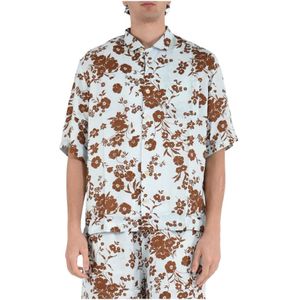 Laneus, Heren, Overhemden, Veelkleurig, Maat: L Viscose,