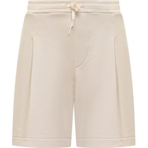A Paper Kid, Heren, Korte broeken, Wit, Maat: XS
