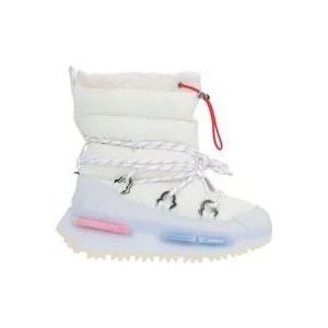 Witte Genius Laarzen van Moncler x adidas , White , Dames , Maat: 39 1/3 EU
