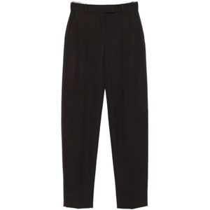 Alexander McQueen, Dames, Broeken, Bruin, Maat: XS