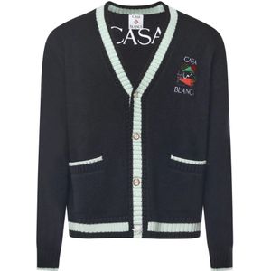 Casablanca, Heren, Truien, Zwart, Maat: L Wol,