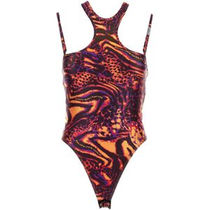 Versace Jeans Couture, Dames, Tops, Rood, Maat: XS