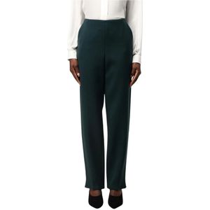 Giorgio Armani, Dames, Broeken, Groen, Maat: XL Leer,