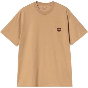 Carhartt Wip, Heren, Tops, Beige, Maat: XL Katoen,