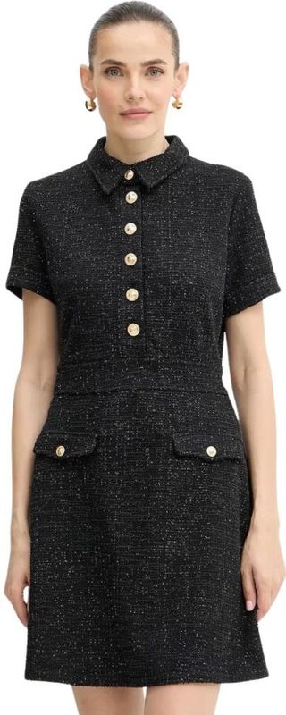Guess - Tamara - Damesjurk - Mini - Kokerjurk - Tweed