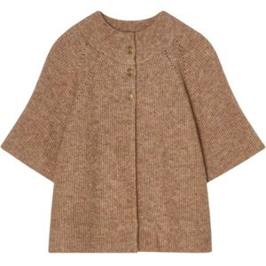 Busnel, Dames, Truien, Bruin, Maat: XS Wol,