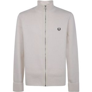 Fred Perry, Heren, Truien, Beige, Maat: XL Katoen,
