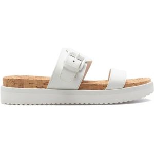 Michael Kors, Dames, Schoenen, Wit, Maat: 35 EU Leer,