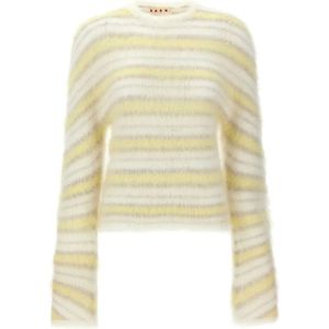 Marni, Dames, Truien, Veelkleurig, Maat: S Mohair,