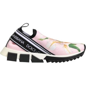 Dolce & Gabbana, Dames, Schoenen, Veelkleurig, Maat: 35 1/2 EU Leer,