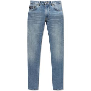 Versace Jeans Couture, Heren, Jeans, Blauw, Maat: W34 Denim,