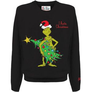 MC2 Saint Barth, Heren, Truien, Zwart, Maat: S