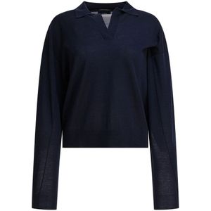 Soeur, Dames, Truien, Blauw, Maat: 3XS Wol,