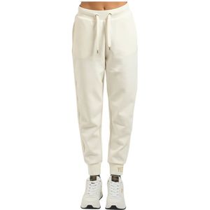 YES Zee, Dames, Broeken, Beige, Maat: S Fleece,