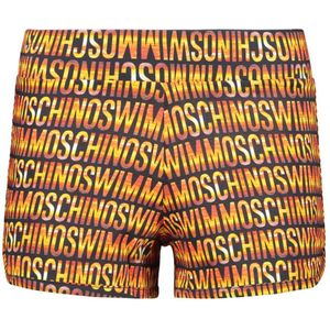 Moschino, Dames, Korte broeken, Oranje, Maat: S Katoen,