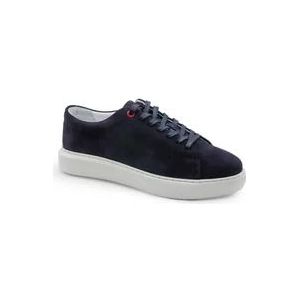 Peuterey Blauwe Agusta Schoenen met Logo , Blue , Heren , Maat: 46 EU