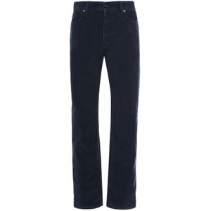 Stone Island, Heren, Broeken, Blauw, Maat: W31