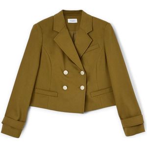 Motivi, Dames, Jassen, Groen, Maat: S Katoen,