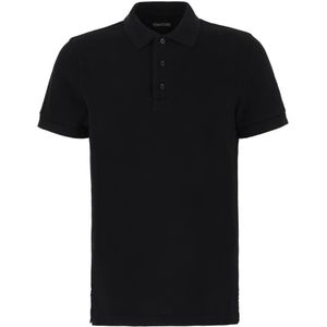 Tom Ford, Heren, Tops, Zwart, Maat: S Katoen,