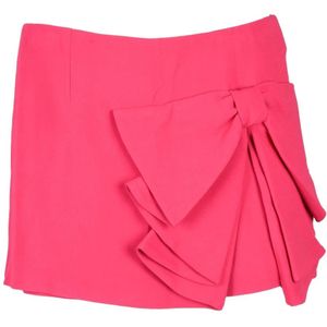 RED Valentino, Dames, Rokken, Roze, Maat: 2XS Viscose,
