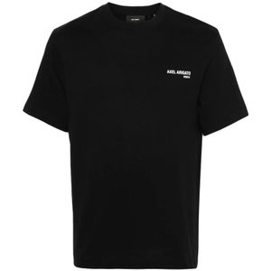 Axel Arigato, Heren, Tops, Zwart, Maat: M Katoen,