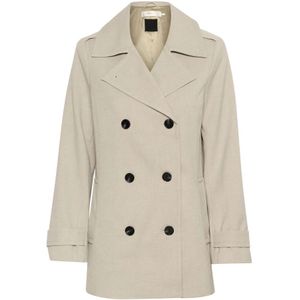 InWear, Dames, Mantels, Beige, Maat: 2XL