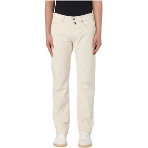Incotex, Heren, Broeken, Beige, Maat: W29 Corduroy,