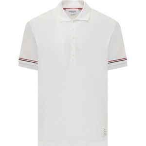 Thom Browne, Heren, Tops, Wit, Maat: XL Katoen,