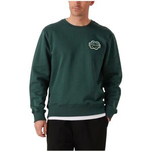 Filling Pieces, Heren, Sweatshirts & Hoodies, Groen, Maat: 2XL