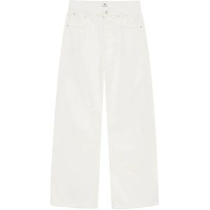 Anine Bing, Dames, Jeans, Wit, Maat: W26 Katoen,