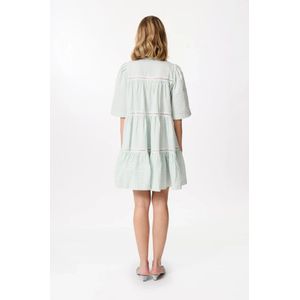 Manoush, Dames, Jurken, Blauw, Maat: L Katoen,