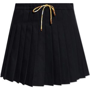 Versace, Dames, Rokken, Zwart, Maat: S Katoen,
