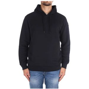 Paul & Shark, Heren, Sweatshirts & Hoodies, Blauw, Maat: S Katoen,
