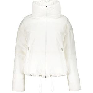 Herno, Dames, Jassen, Wit, Maat: S Polyamide,