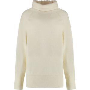 Malo, Dames, Truien, Beige, Maat: L Kasjmier,