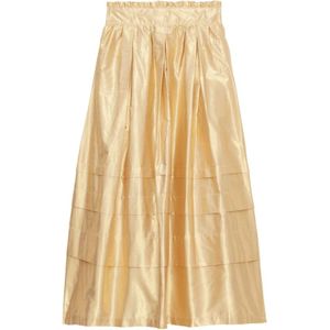 Ines de la Fressange Paris, Dames, Rokken, Geel, Maat: 2XS Katoen,