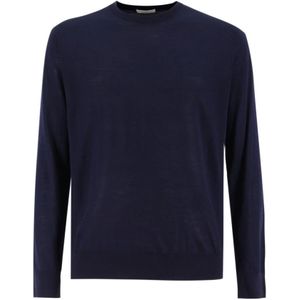 Ballantyne, Heren, Truien, Blauw, Maat: 3XL Wol,