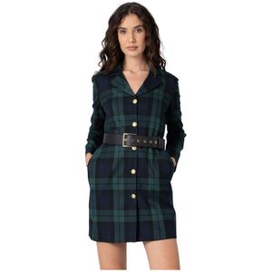 Kocca, Dames, Jurken, Veelkleurig, Maat: L Leer,