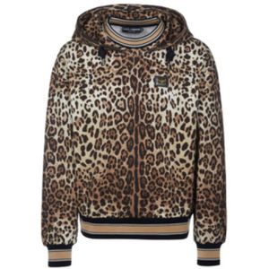 Dolce & Gabbana, Heren, Sweatshirts & Hoodies, Bruin, Maat: S Katoen,