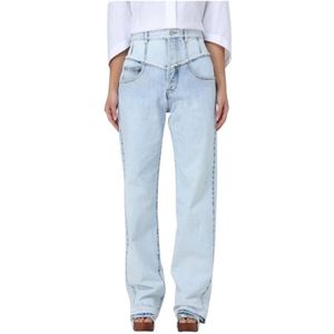Isabel Marant, Dames, Jeans, Blauw, Maat: XS Katoen,