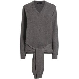 Dolce & Gabbana, Dames, Truien, Grijs, Maat: S Kasjmier,