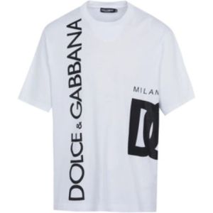 Dolce & Gabbana, Heren, Tops, Wit, Maat: XL