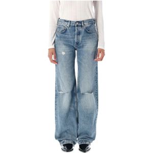 Anine Bing, Dames, Jeans, Blauw, Maat: W26 Katoen,