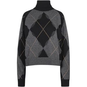 Jucca, Dames, Truien, Grijs, Maat: M Wol,