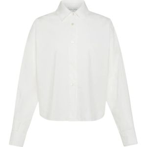 Forte Forte, Dames, Blouses & Shirts, Wit, Maat: M Katoen,