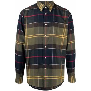 Barbour, Heren, Overhemden, Veelkleurig, Maat: XL Flanel,